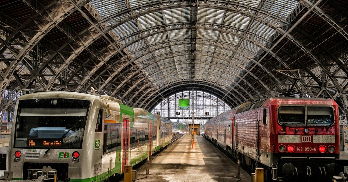 Captivating view of trains at Leipzig Hauptbahnhof, showcasing grand architecture and travel dynamics.