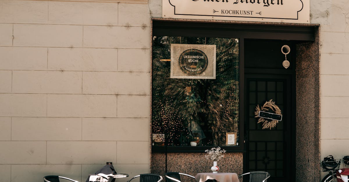 Charming street café in Graz, Austria with outdoor seating and inviting atmosphere.
